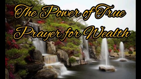 The Power of Prayer for Wealth