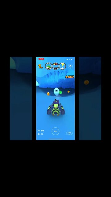 Mario Kart Tour - Starchute Glider Gameplay (Los Angeles Tour Premium Challenge Reward) #Shorts