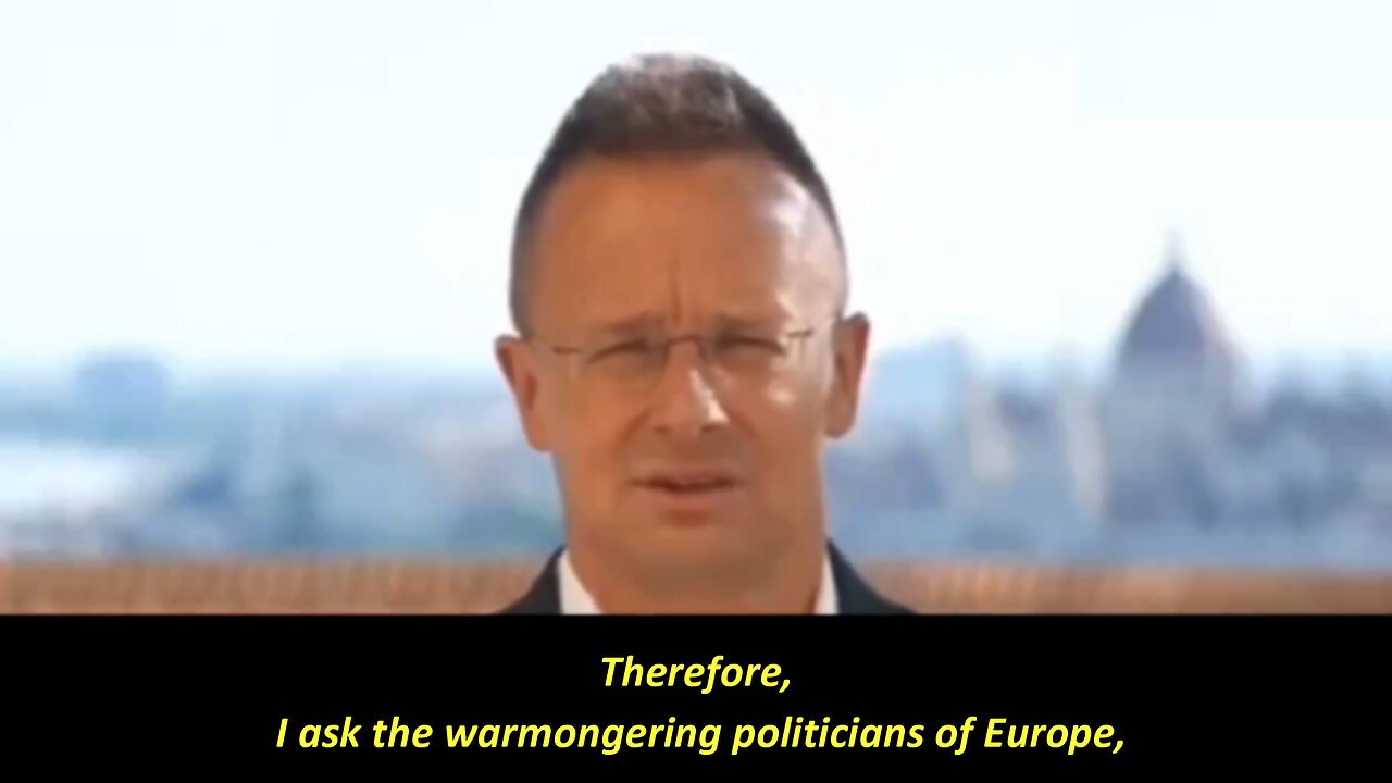 FM Szijjártó advised European Pro-War politicians to ´fasten their seat belts´