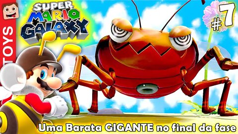 ⭐️ Super Mario Galaxy #7 - Pegando TODAS as estrelas do Primeira Galáxia! PT-BR 1080p