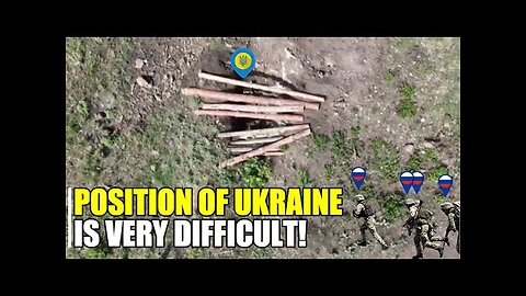 Advancing on Seversky, Russian soldiers raided Ukrainian trenches by explosives