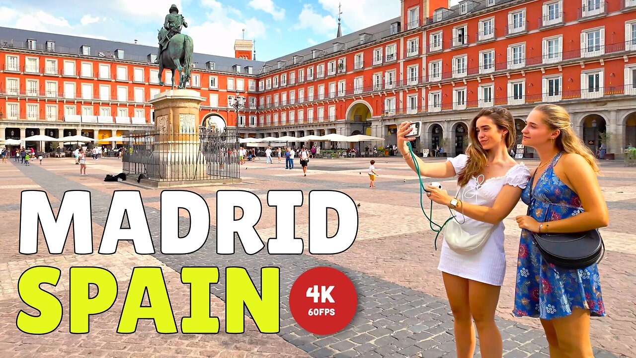 MADRID, I love you! 🇪🇸 Discover the Heart of Madrid: Beautiful Walking Tour of Spain’s Capital in 4K