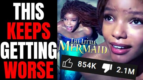 Little Mermaid Trailer Hits 2 MILLION Dislikes! | Disney Needs DAMAGE CONTROL From Woke Media