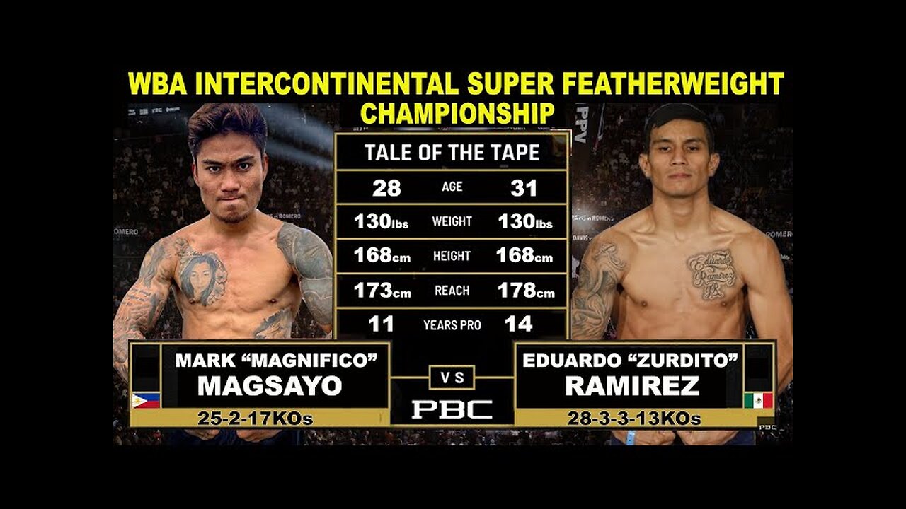 Magsayo vs Ramirez Full Fight | June 15, 2024