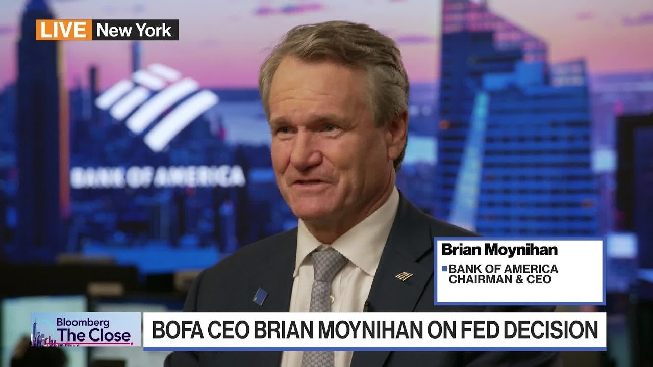 BofA's Moynihan on Consumer Spending, Fed, Regulation