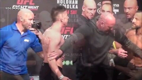 Craziest faceoffs MMA Fighters can't keep control