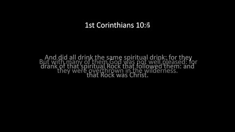 1st Corinthians Chapter 10