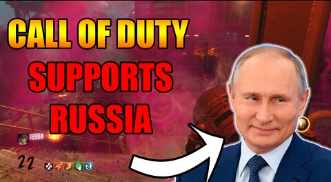 Call of Duty SUPPORTS Russia and Putin