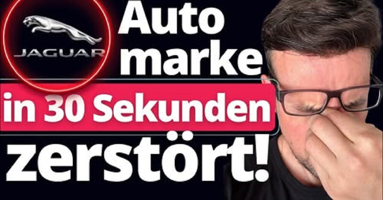 Jaguar Boss völlig aus dem Häuschen! Go Woke get Broke