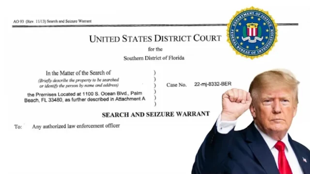 Trump Warrant and Court Documents Released | Facts over Politics