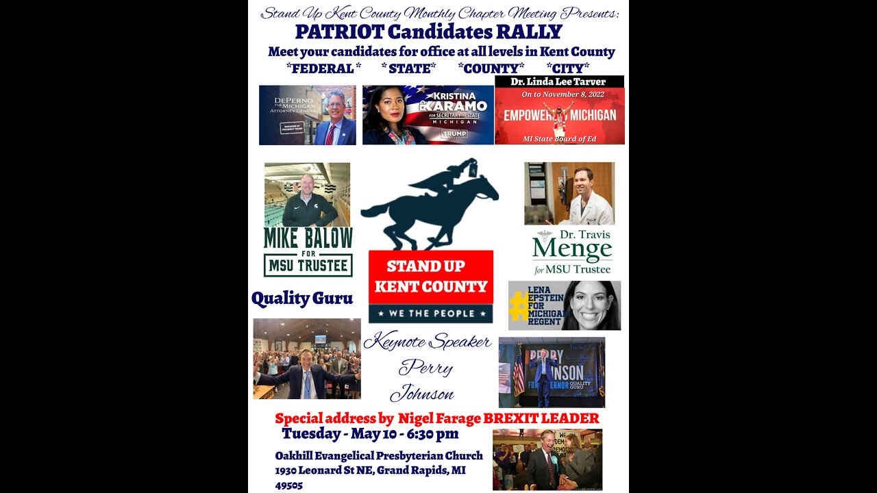 StandUpKent County-PATRIOT Candidates RALLY