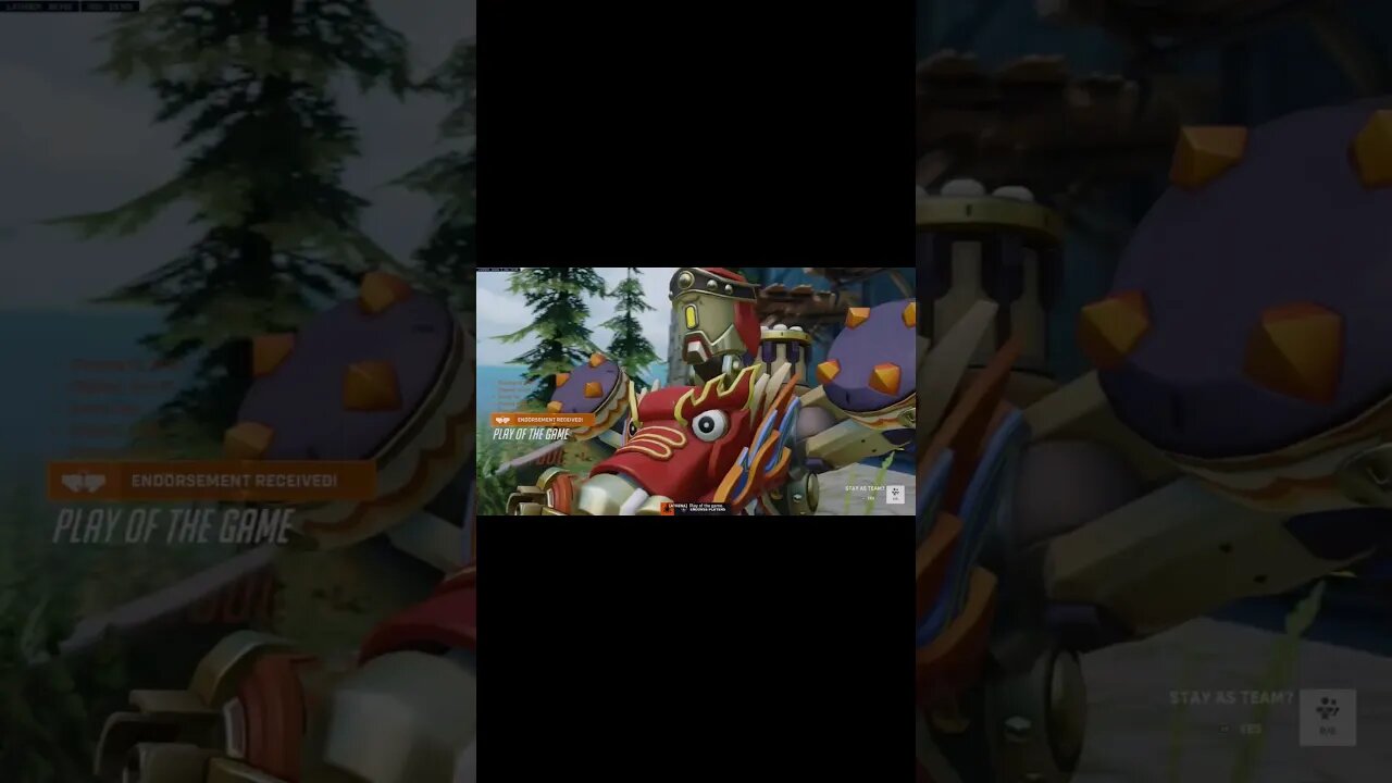 He thought he could hide. That grenade did the trick. POTG with Bastion