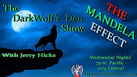 🐺The DarkWolf's Den Radio Show🐺 Ep. 6 - The Mandela Effect