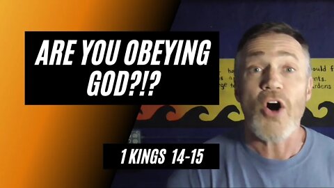 Daily Bible Breakdown Tuesday, April 19th 2022 - 1 Kings 14-15