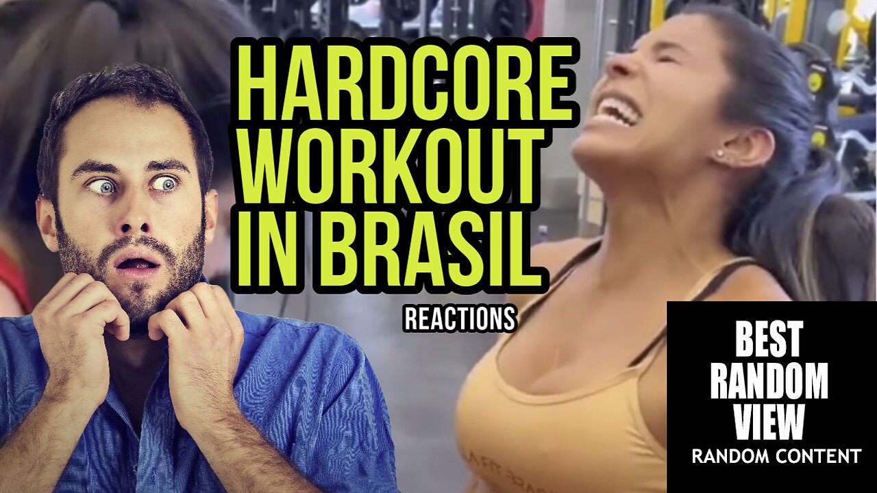 WOW INSANE!! REACTION OF WOMEN IN WORKOUT HARDCORE IN BRAZIL.