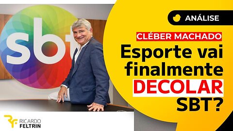 Com CLÉBER MACHADO, ESPORTE VAI DECOLAR NO SBT?