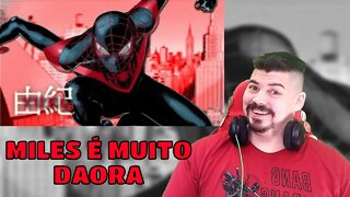 REACT ♪ O NOVO HOMEM-ARANHA - Miles Morales Yukizin (Prod. Vino Ramaldo) - MELHOR DO MUNDO