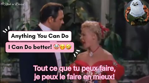 "Tout ce qu'un homme peut faire je peux le faire en mieux!" 🤣🤣🤣🤣