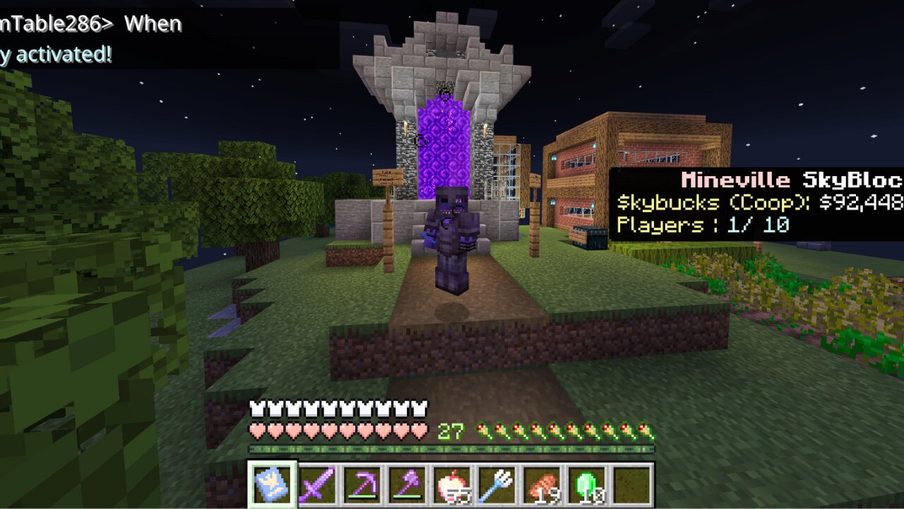 Another Skyblock stream today...