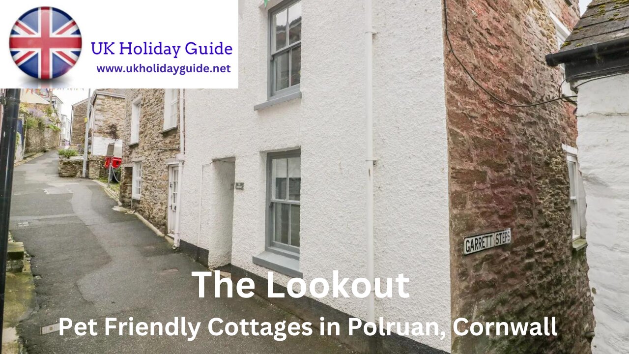 The Lookout, Pet Friendly Cottage in Polruan