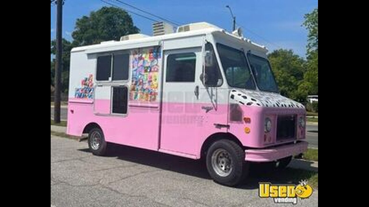 Used - 17' Ford Step Van Ice Cream Truck | Mobile Dessert Unit for Sale in Georgia!