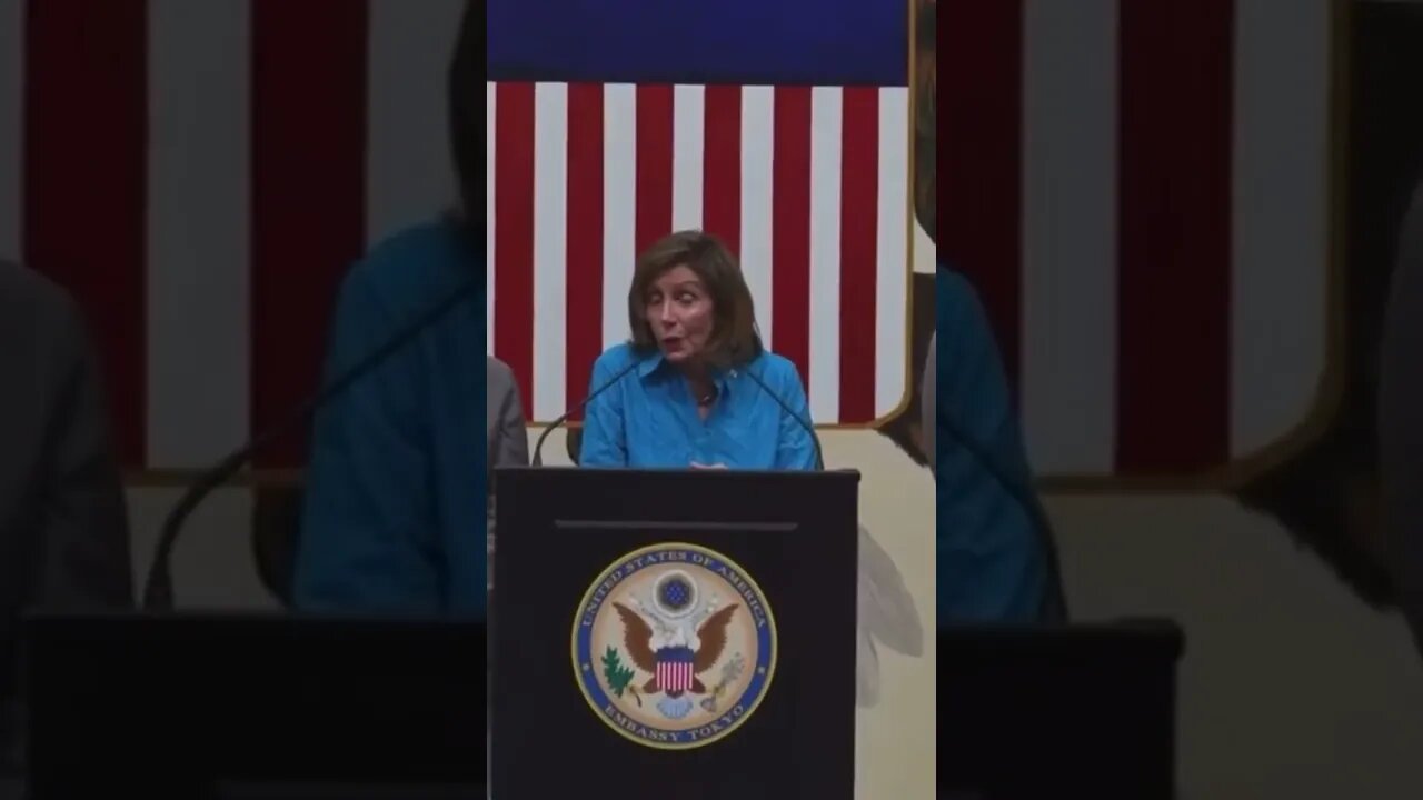 Nancy Pelosi - digging a hole to China