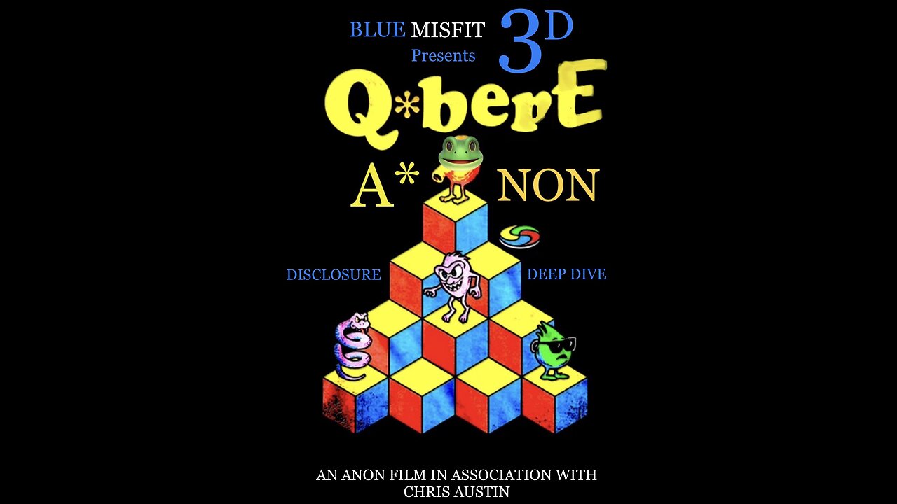 Q-bert Anon in 3-D