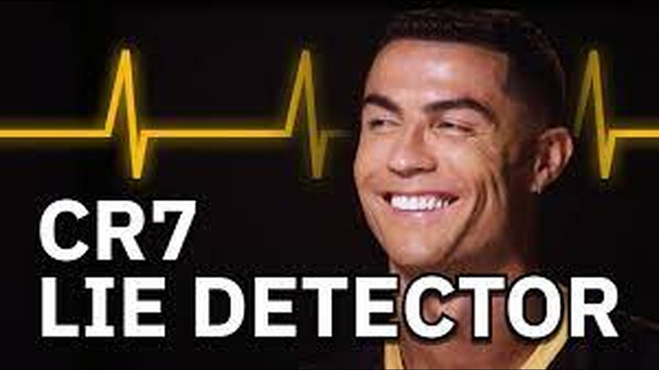 Cristiano Ronaldo vs Lie Detector with BinanceCristiano Ronaldo vs Lie Detector with Binance