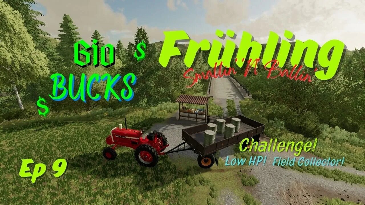 Frühling / Smallin' 'N' Ballin' / Bio Bucks / Ep 9 / LockNutz / Challenge / FS22 / Ka77e