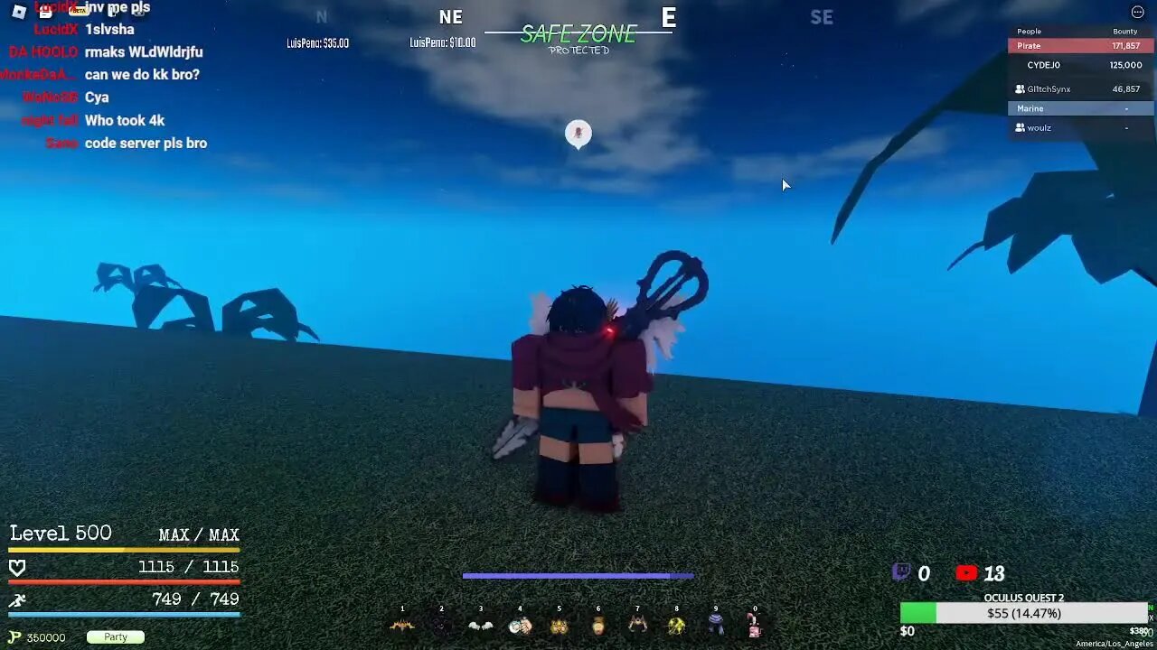 Gpo chillaxing(code is in the desc)