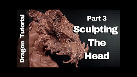 Dragon Sculpting Tutorial | Building Out the Dragon's Head