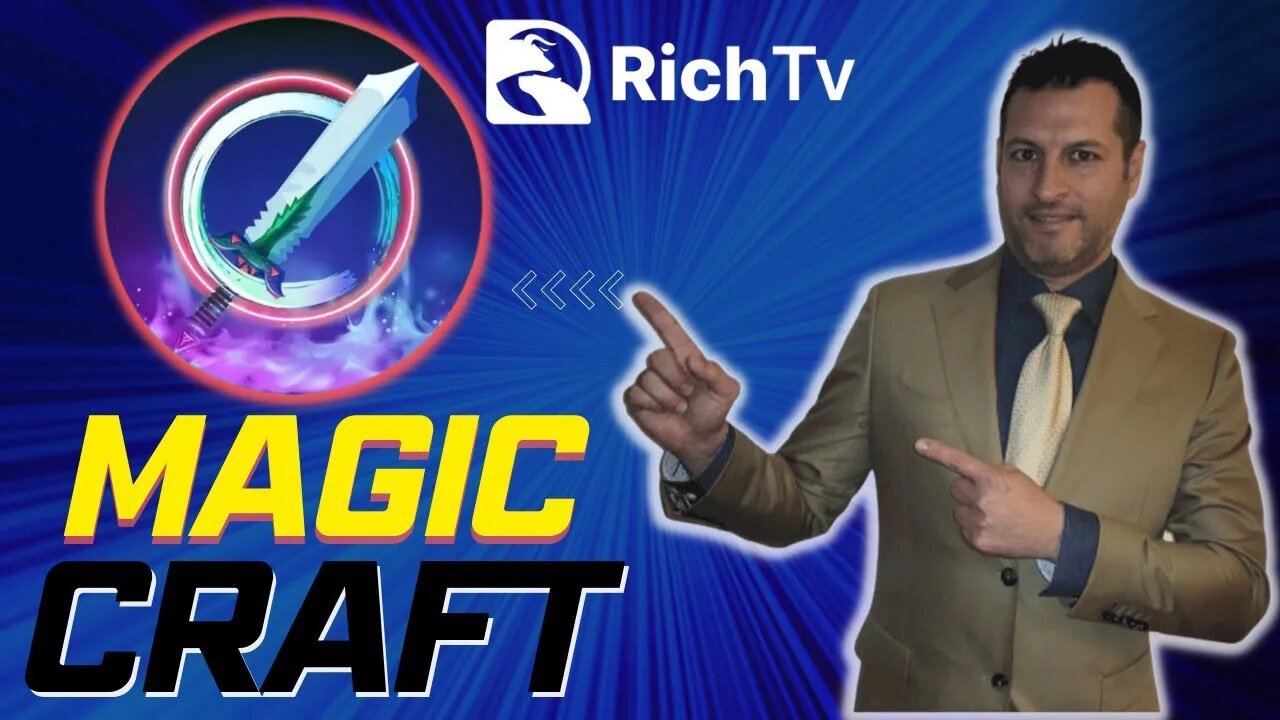 MAGIC CRAFT (MCRT TOKEN) – NEW GENERATION PVP WAR GAME - NFT - RICH TV LIVE