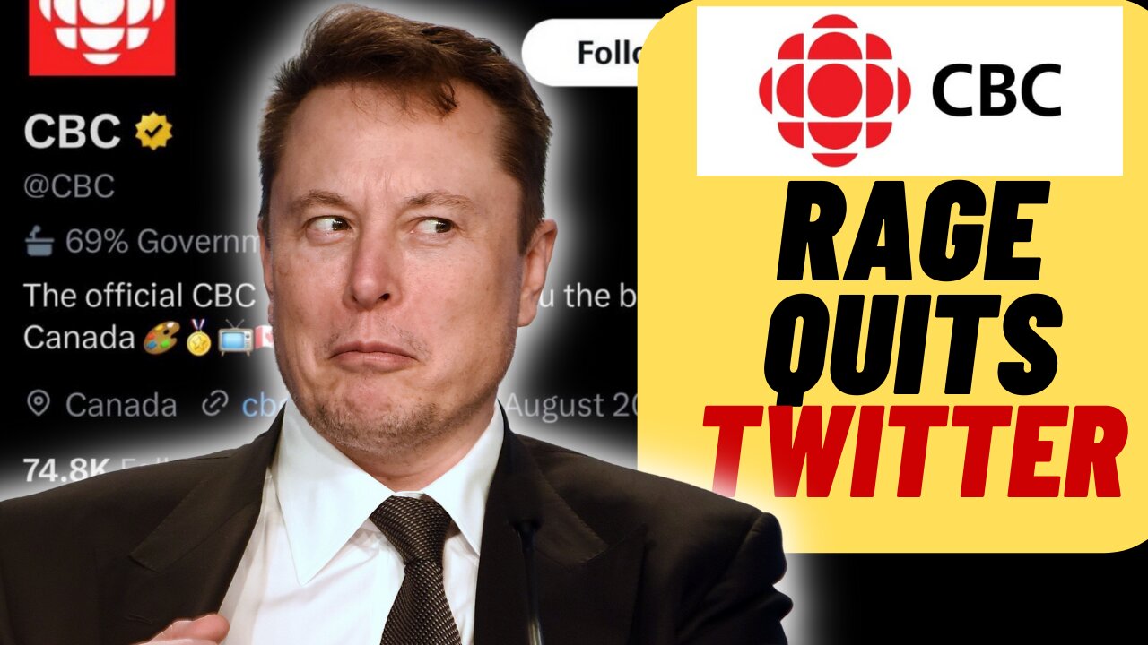 CBC Rage Quits Twitter #defundthecbc