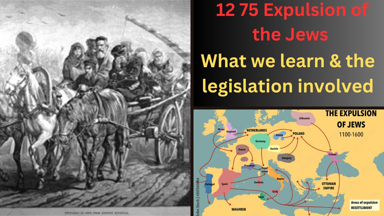 MORE DECEIT. What we're told and what is reality The 1275 Act for The expulsion...