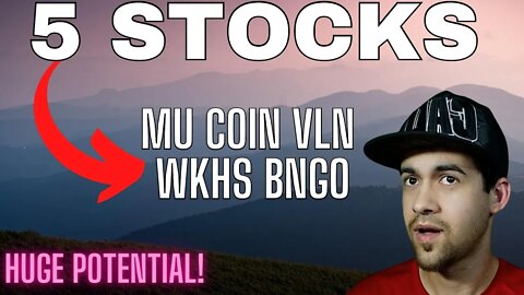 5 Stocks To Buy! Mu Vln Coin Bngo Wkhs Stock