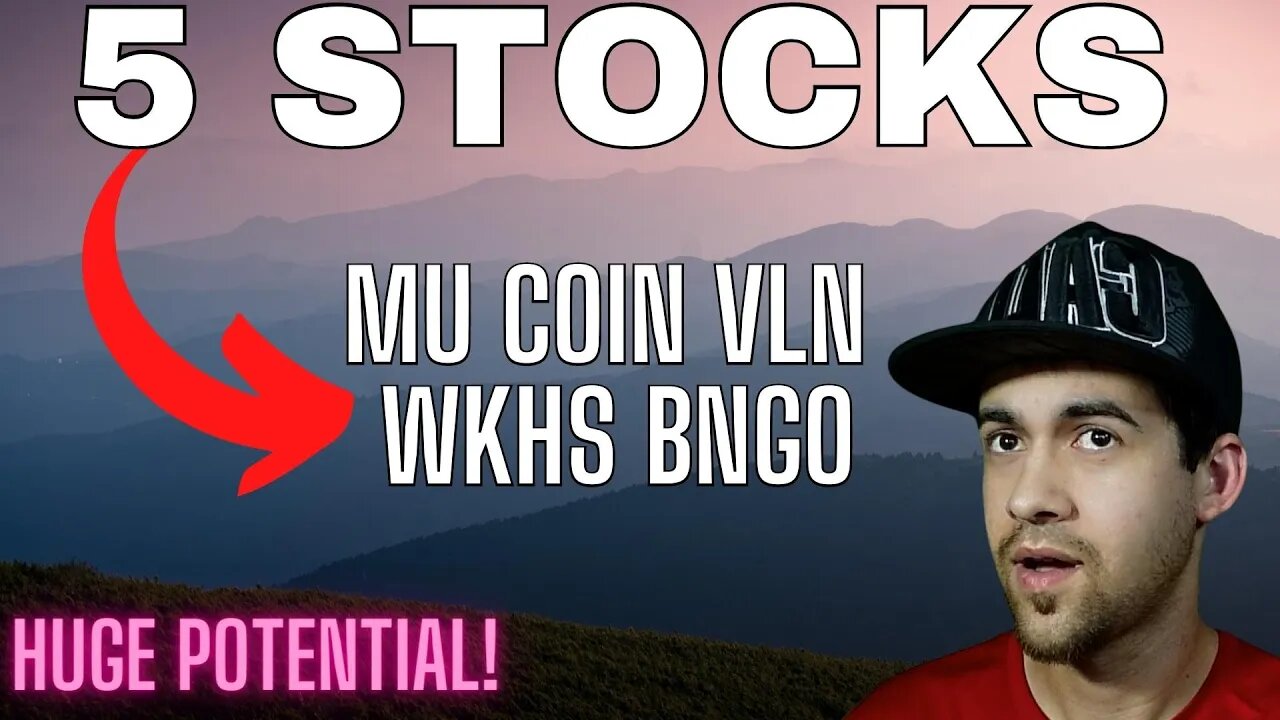 5 Stocks To Buy! Mu Vln Coin Bngo Wkhs Stock