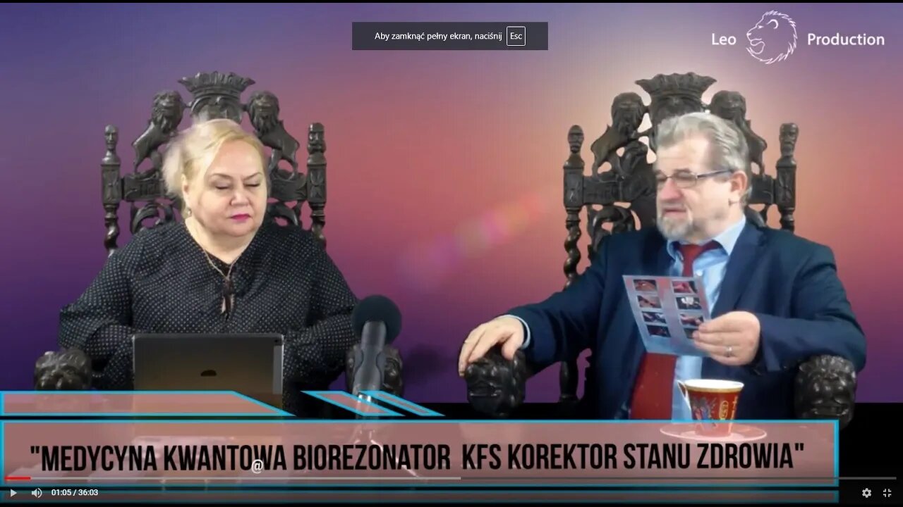 KOREKTOR STANU ZDROWIA KFS WZMACNIANIE CIAŁA MEDYCYNA KWANTOWA „MICRO LENAR”/2019©TV LEO - STUDIO