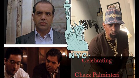 Celebrating Chazz Palminteri. NYC own family Bronx Tale movie icon. 2024