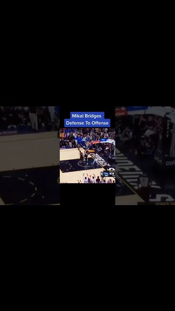 Mikal Bridges Defense To Offense