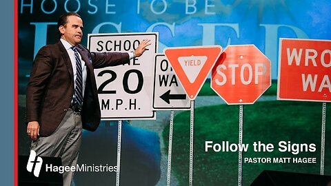 Pastor Matt Hagee - "Follow the Signs"