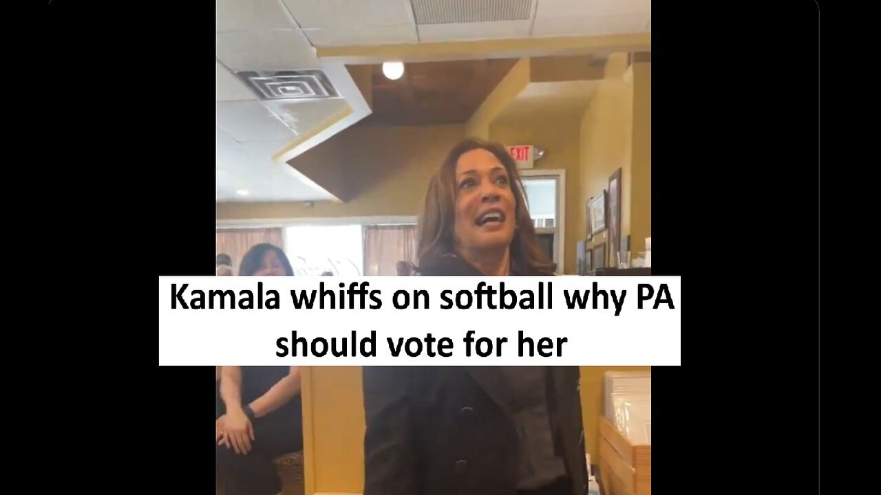 Kamala fumbles why vote for her question in PA