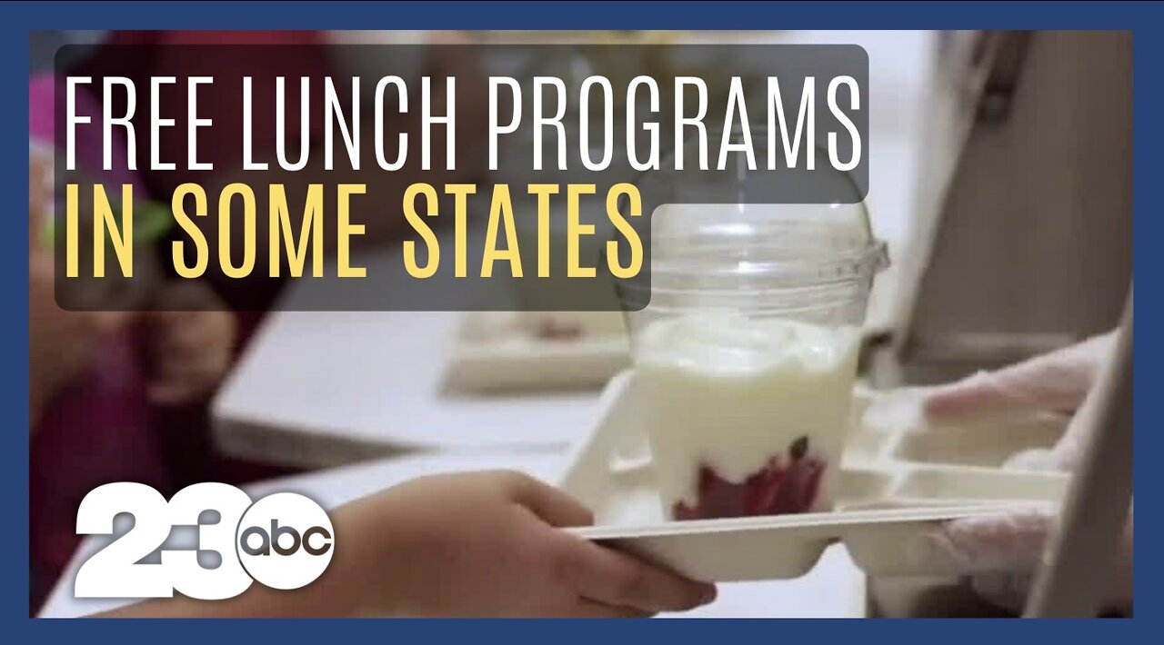 Free lunch programs to appearing in some states