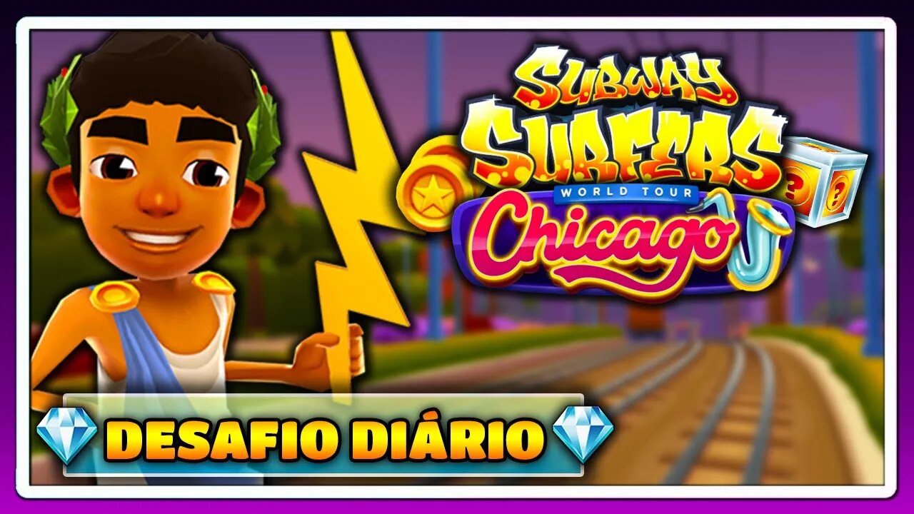 Subway Surfers Chicago 2019 | Desafio Diário com o Nikos