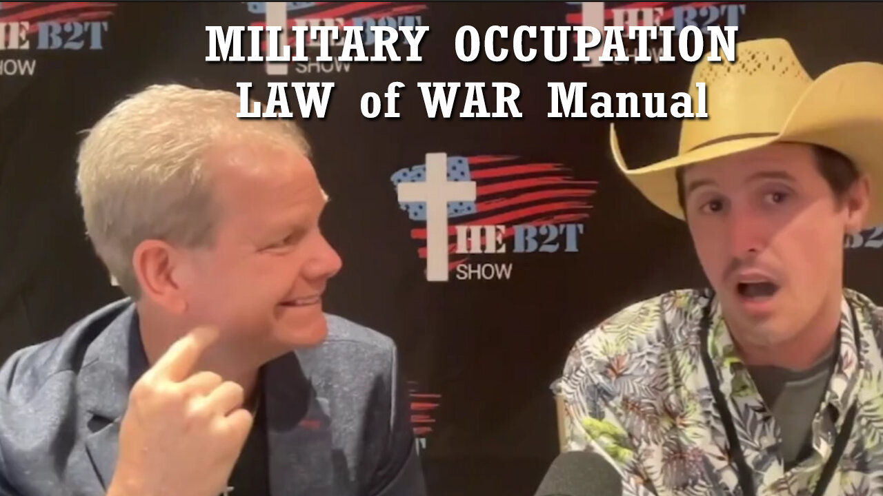 June 22, Derek Johnson on MILITARY OCCUPATION, LAW of WAR Manual!