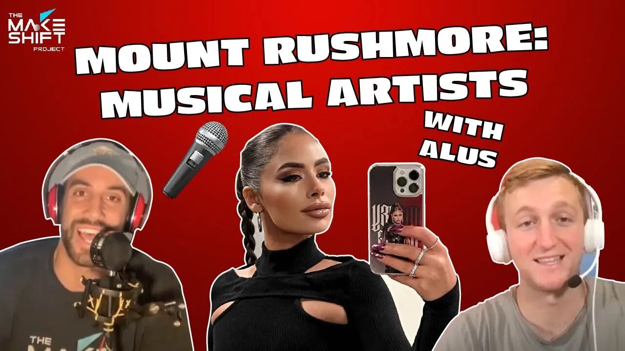Who Is The GREATEST ARTIST Of ALL TIME! 🎶 Featuring ALUS! The Makeshift Podcast 17! 🎙