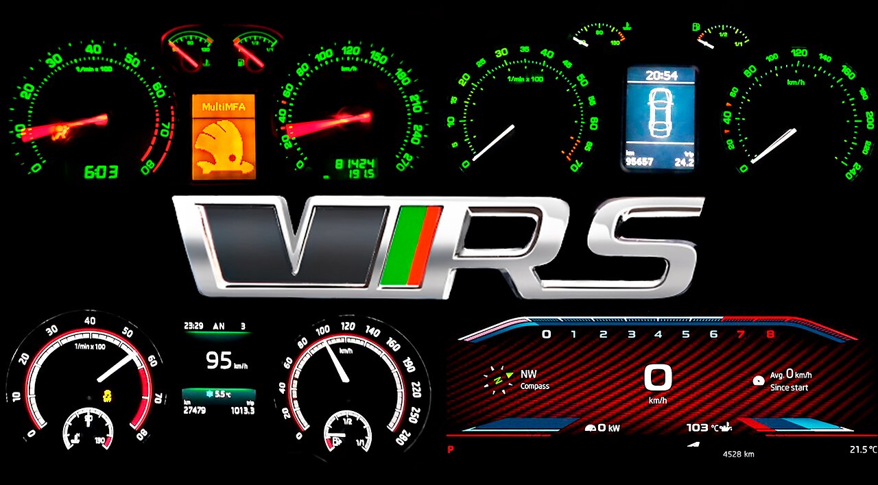 Skoda Octavia RS Acceleration Battle (2000-2023)