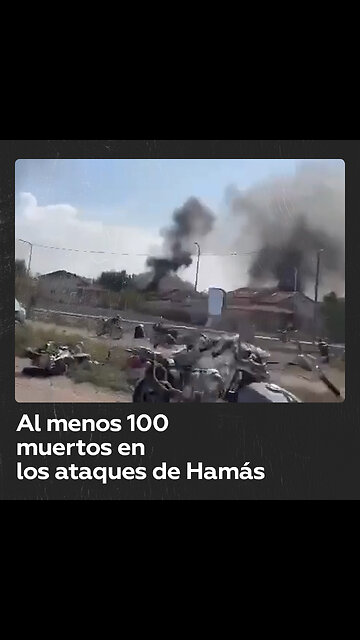 El número de muertos por el ataque a Israel aumenta a 100 personas