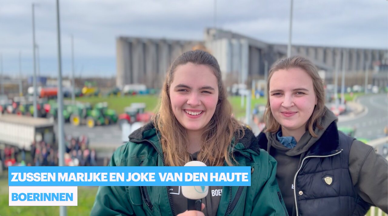 In de kijker 🚜Terugblik week 7, Haven Gent Deel 2 met jonge boerinnen en zussen Marijke en Joke.