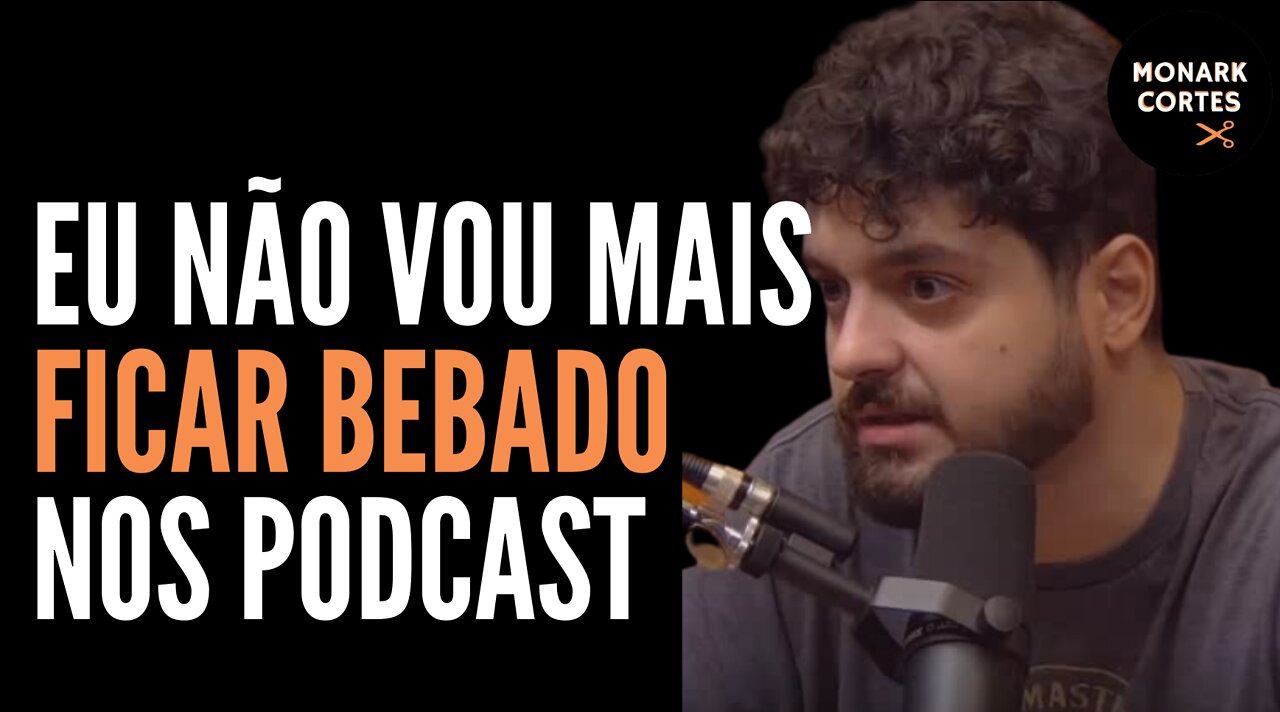 monark diz o quanto é arriscado beber em podcast