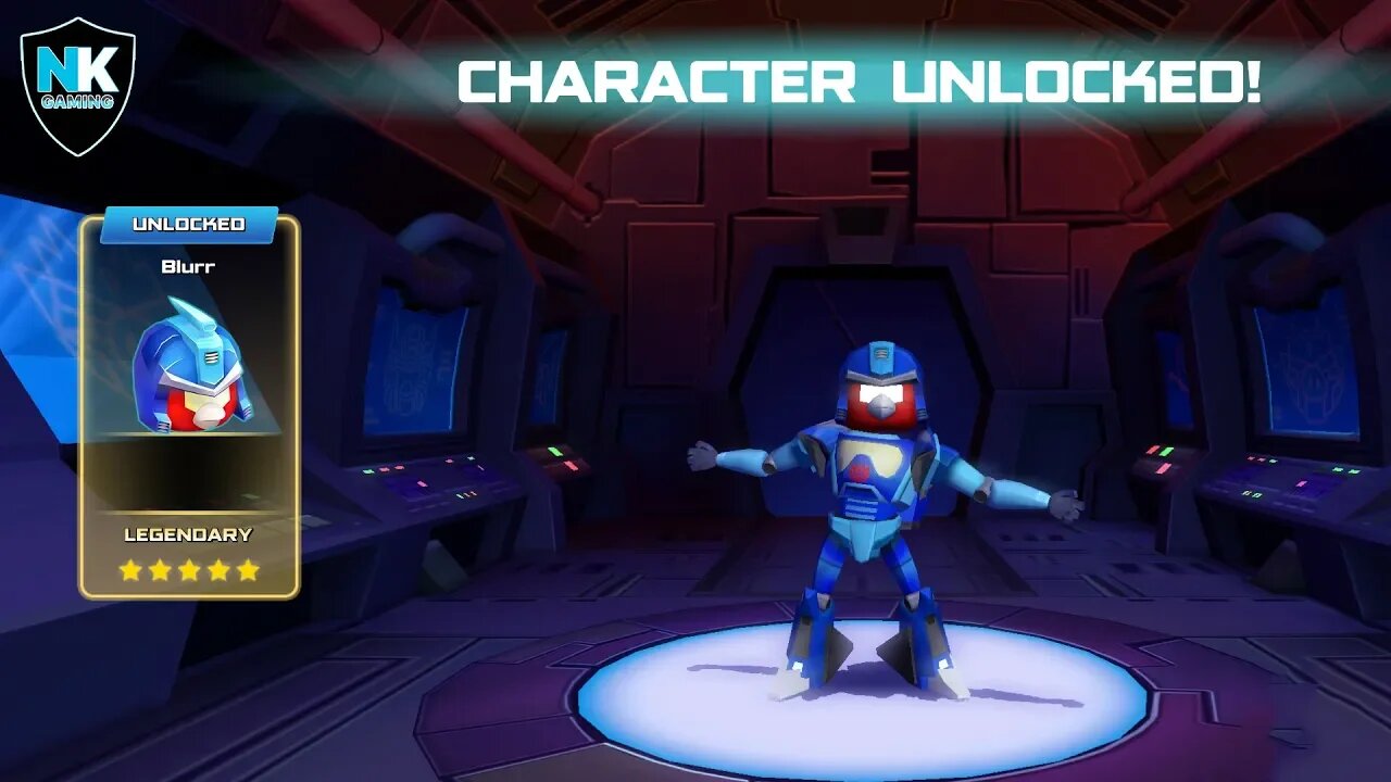 Angry Birds Transformers - Preview Of Blurr With New Accessories In The Jungle - New Character